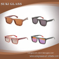 2015 wooden sunglasses polarized skateboard wood glasses sun with logo